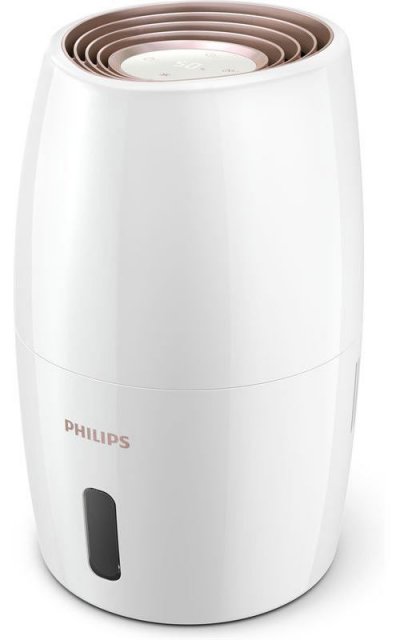 PHILIPS  2000 Series HU2716/10 Humidificateur d'air Blanc et or rose