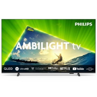 PHILIPS  43PUS8209 43" (109 cm) QLED 4K Ultra HD Ambilight Smart TV Wifi Noir