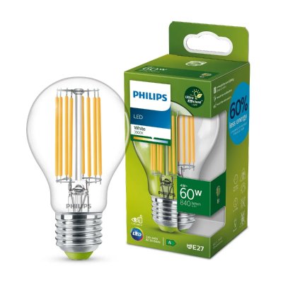 PHILIPS  ampoule LED E27 4W 3&nbsp;000&nbsp;K fil 840&nbsp;lm