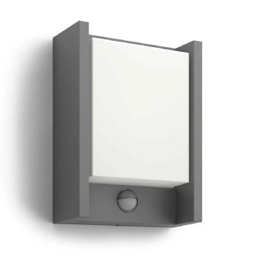 PHILIPS  Arbour applique LED &agrave; 1 lampe capteur