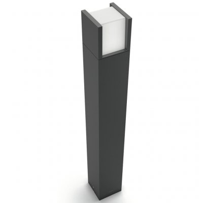 PHILIPS  - borne led ext&eacute;rieure arbour ip44 h77 cm - anthracite 414141