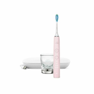 PHILIPS  Brosse &agrave; Dents &Eacute;lectrique Connect&eacute;e Diamondclean 9000 Rose