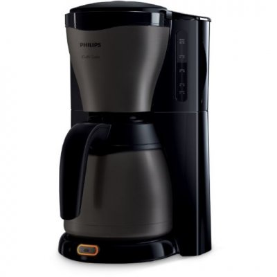 PHILIPS  Caf&eacute; Gaia HD7547 - Cafeti&egrave;re - 12 tasses - titane