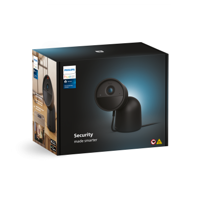 PHILIPS HUE Philips Cam&eacute;ra filaire Secure avec support de bureau - Neuf