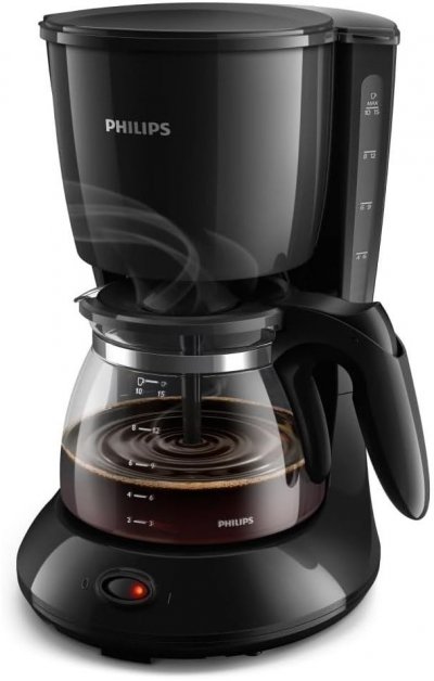 PHILIPS  Daily Collection HD7461 - Cafeti&egrave;re - 15 tasses - noir 