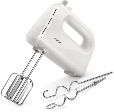 PHILIPS  Daily Collection HR3705 - Batteur &agrave; main - 300 Watt - blanc