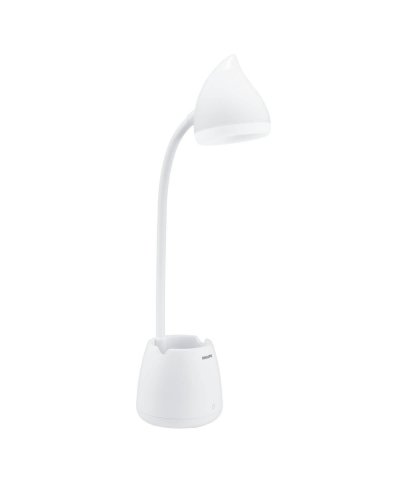 PHILIPS  Hat, lampe de bureau 4.5W, 4000K, USB, blanche