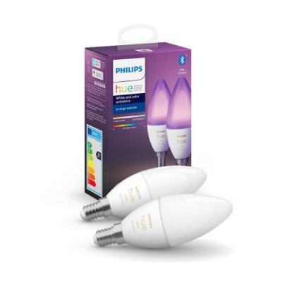 PHILIPS HUE  2 flammes White&Color Amb. E14 5,3&nbsp;W