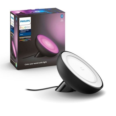 PHILIPS HUE  Bloom lampe table noire white & color