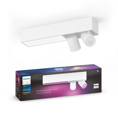  Philips Hue Plafonnier Centris 2 spots, Lumi&egrave;re LED
