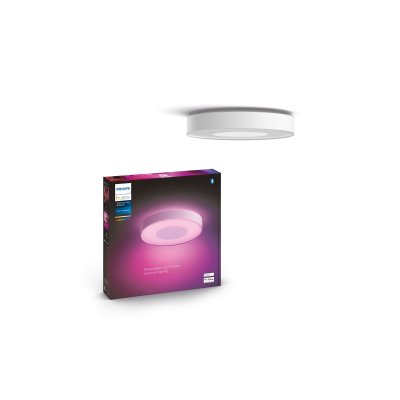 PHILIPS HUE  White and Color Ambiance Plafonnier Infuse Large, Blanc