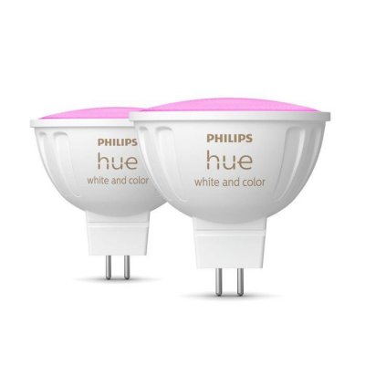 PHILIPS HUE  White & Color Ambiance 6,3W GU5,3 x2