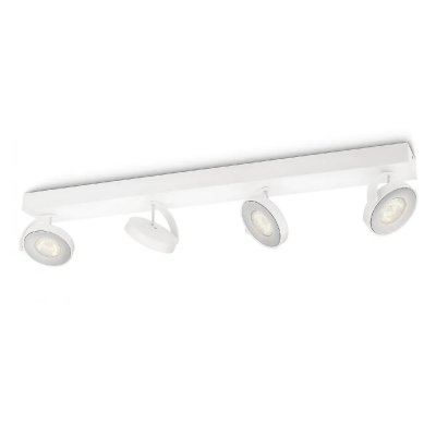 PHILIPS  myliving plafonnier led ""clockwork"" 4 x 4,5 w blanc 414422