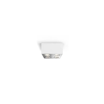 PHILIPS  myLiving spot LED Box &agrave; quatre lampes noir