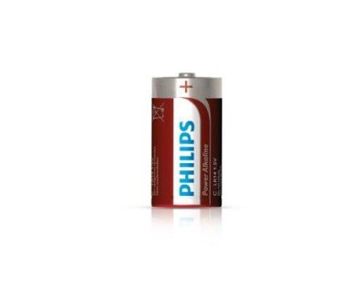 PHILIPS  Piles LR20 / D Powerlife Alcaline - 1,5 V - Pack de 2 