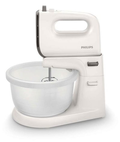 PHILIPS  Robot P&acirc;tissier avec Bol Hr3745/00 3 L Blanc