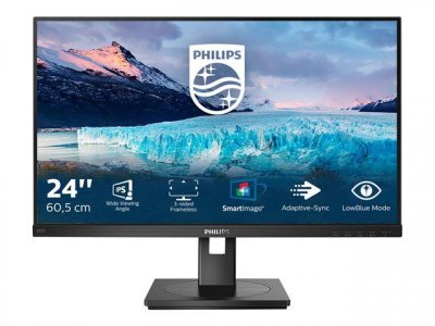 PHILIPS  S Line 242S1AE/00 23.8"" LED Full HD 4 ms Noir