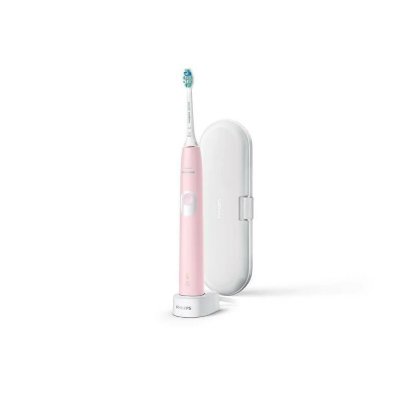 PHILIPS  Sonicare ProtectiveClean 4300 HX6806 - Brosse &agrave; dents - rose pastel