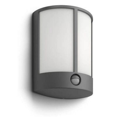 PHILIPS  STOCK 2700K Applique LED IR 1x6W - Anthracite