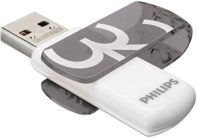 PHILIPS  VIVID Cl&eacute; USB 32 GB gris FM32FD05B/00 USB 2.0 