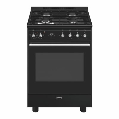 SMEG Piano de cuisson Gaz 60x60 cm Esth&eacute;tique Classica Concerto GP61BL9