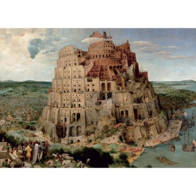 PIATNIK  Brueghel - La Tour de Babel: 1000 Pieces