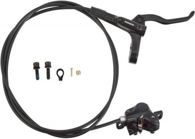 SHIMANO Pi&egrave;ces Freins  Mt200 Brake Lever+brake Kit - Rear - Noir