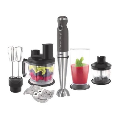 SENCOR Pied Mixeur SHB 5501CH-EUE3 1250L 1200W 220V Acier Inoxydable Gris 