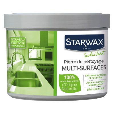 STARWAX Pierre de nettoyage blanche 375gr