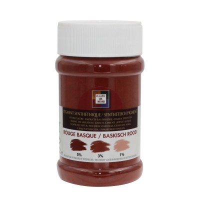  Pigment poudre Malle aux couleurs rouge basque 250 ml - Centrale Brico