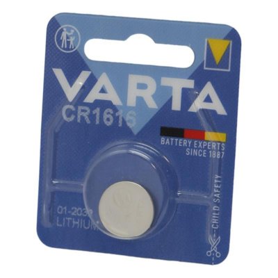 VARTA Pile bouton au lithium CR1616 - 1 pi&egrave;ce 