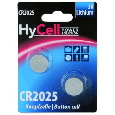 ANSMANN Pile bouton cr 2025 lithium Hycell 140 mAh 3 v 2 pc(s) Y731461