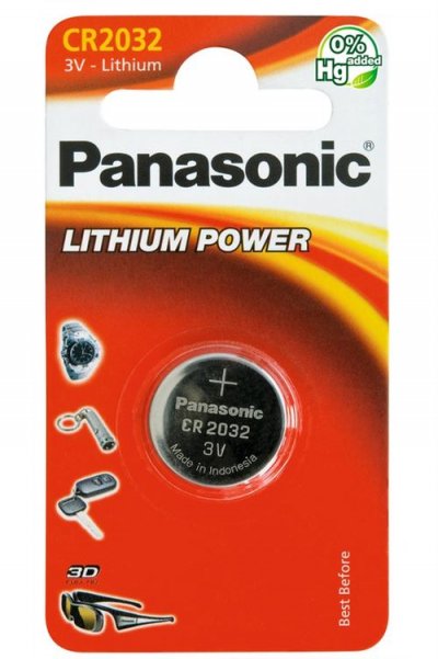 PANASONIC Pile bouton  CR2032