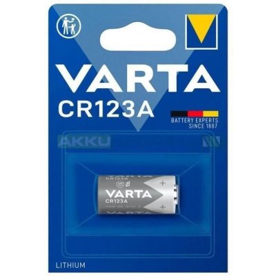 VARTA Pile Lithium  CR123A (6205) 3V