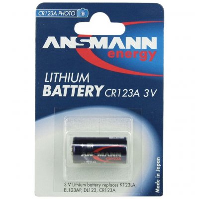 ANSMANN Pile pour appareil photo lithium "CR123A" 