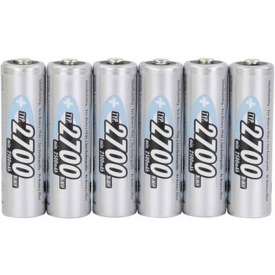 ANSMANN Pile rechargeable LR6 (AA) NiMH 4+2 HR06 2700 mAh 1.2 V 6 pc(s)