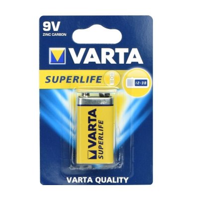 VARTA Pile saline Superflife 6F22 - 9 V