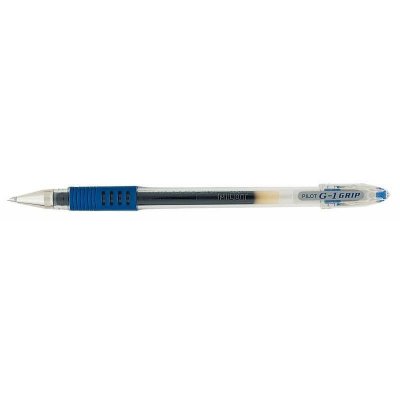 PILOT  Lot de 3 Stylos &agrave; bille G1 GRIP pointe fine encre gel bleue