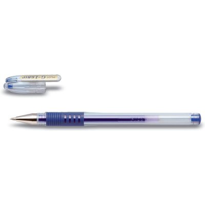 PILOT  Lot de 3 Stylos bille Gel G1 Grip Bille 0,7mm trac&eacute; 0,5mm Bleu