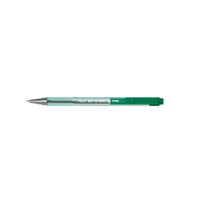 PILOT  Stylo A Bille Bp-S-F, Couleur De L'encre: Vert