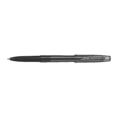 PILOT  Stylo bille SUPER GRIP G pointe fine encore Noire - Lot de 14