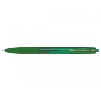 PILOT  Super Grip G Retractable - Stylo Bille - Vert - Pointe Moyenne