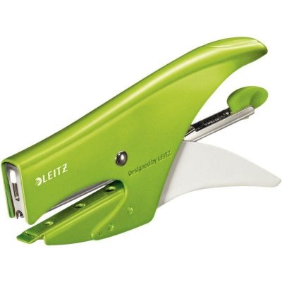 LEITZ Pince Agrafeuse Wow - Bo&icirc;te - Vert - 