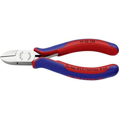 KNIPEX Pince Coupante &Eacute;lectronique Petit Biseau 130mm - Ressort - Bi-mati&egrave;re