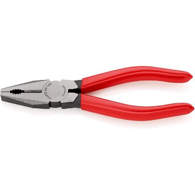 KNIPEX Pince Universelle 160mm Avec Tranchant - Gainage Pvc - T&ecirc;te Polie