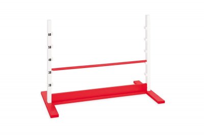 PINOLINO  Barre saut en hauteur enfant Hoppe bois, rouge