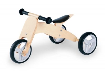 PINOLINO  Draisienne enfant mini Charlie, bois naturel 