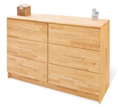 PINOLINO  Ensemble lit enfant et commode Natura, extra large