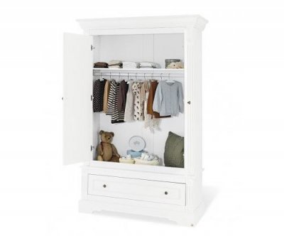 PINOLINO  Lit enfant, commode &agrave; langer, armoire 2 portes Emilia, large