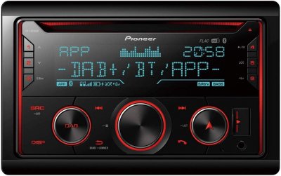 PIONEER  autoradio FH-S820dab spotify/DAB+/bluetooth noir